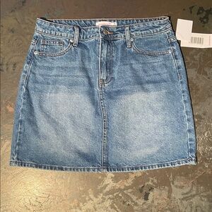 Jean Denim Mini Skirt